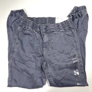 American Eagle Womens High-Rise Gray Jegging Jogger Size 4 Short NWT